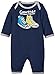 Converse Baby-Boys Stubbed Shoe Romper, Blue (Navy), 0-3 Months