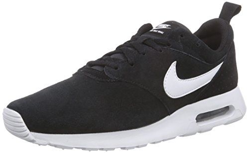 Nike Air Max Tavas Leather Mens Low Top Sneakers Black
