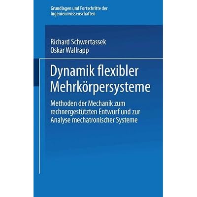 Pdf Download Dynamik Flexibler Mehrkörpersysteme Methoden - 