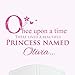 A Beautiful Princess Named Olivia Large Once Upon a Time Wall Sticker / Decal Bed Room Art Girl / Baby