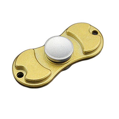 St.Mandyur Alloy Fidget Spinner Relieve Stress and Anxiety High Speed EDC Focus Toy for Killing Time (Gold) St.Mandyur Alloy Fidget Spinner Relieve Stress and Anxiety High Speed EDC Focus Toy for Killing Time (Gold)