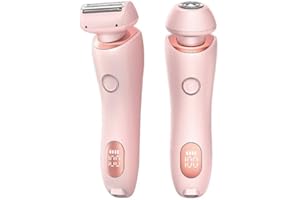 FORBANY Boulina Rasierer Damen Glisse Pro Sanfter Und Präziser Haarentferner Für Glatte Haut Mit Komfortablem Design (Rosa)