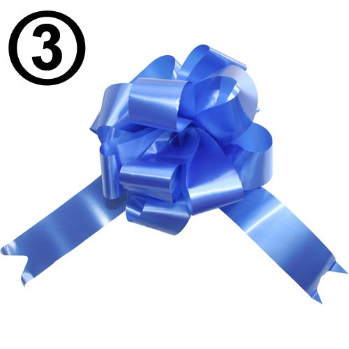 TtS 1/3/5 Bowknot & 7M Band Antennenschleifen Schelifen Autogirlande Autodeko Hochzeit - 7