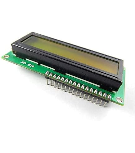 ROBODIUM 16x2 Character LCD Display Module with Green Backlight