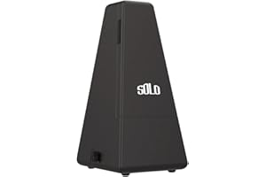 AUPHY Metrónomo Mecánico, Alta Precisión y Sonido Alto, Modelo de Entrada General, Para Guitarra, Batería, Saxofón, etc., Color Macaron, Regalo Metrónomo