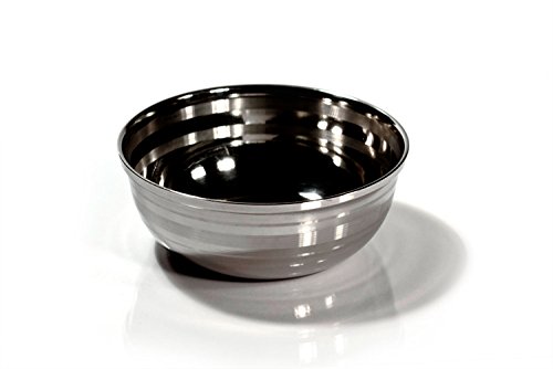 Shaving bowl stainless steel