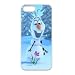 Produktbild Hartschalenhülle für iPhone 5 / 5S, aus TPU, Motiv 'Schneemann Olaf' aus Disneys "Die Eiskönigin – Völlig unverfroren"