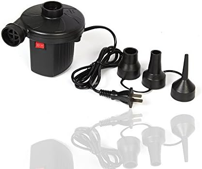 kunli Convenient Inflator Electric Air Pump for Inflatables - Quick-Fill Rechargeable Air Pump, 110-220 Volt,