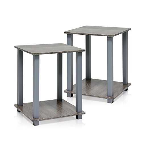 Preisvergleich Produktbild Furinno Casual French Oak Grey / Grey