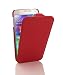 Produktbild Mobiletto NAPOLI Leder-Flip-Schutzhülle für Samsung Galaxy S6 Edge rot