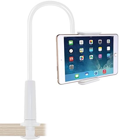 SHABEI Lazy Phone Holder,Universal Flexible Long Arm Tablet Stand Table Desktop Bed Mobile Stand Bracket for iPhone, iPad, GPS, Samsung, LG,and other 4-10.5 inch Phones,Tablet
