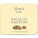 Produktbild mara Schreibtisch – Approach mit Vorsicht (oder zumindest mit Kekse) Cookie Design – Persönlicher Namen Mauspad – PREMIUM (5 Dick)
