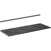 Vicco Kitchen worktop "R-Line", Anthracite/Anthracite 63 in | Suitable for mounting on low furniture and work areas