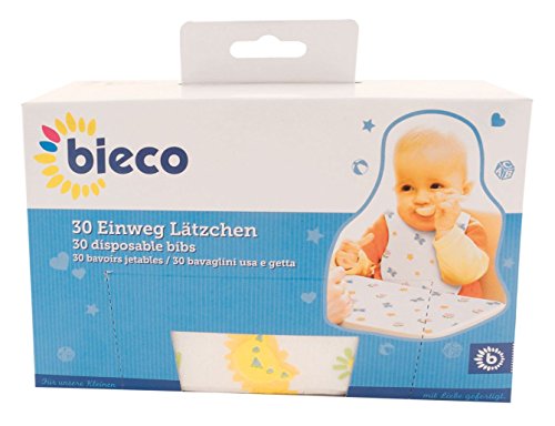 Bieco 05000030 - Lätzchen Einweg 30 Stück
