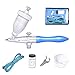 Voilamart Airbrush Mini Sandblaster Air Eraser Brush Abrasive Etching Spray Gun Hose Kit