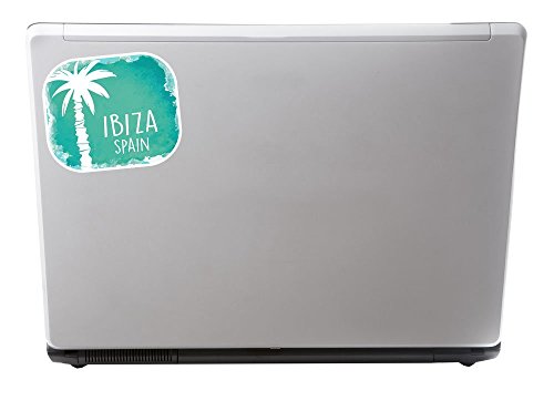 2 x Ibiza Spanien Vinyl Aufkleber Aufkleber Laptop Reise Gepäck Auto Ipad Schild Fun # 6334 – 10cm/100mm Wide - 2