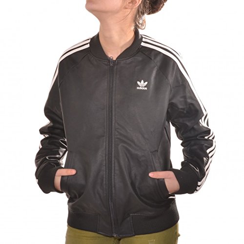 lederjacke adidas damen