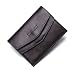 Produktbild Contacts Echtes Leder Mini Slim ID Card Münzhalter Geld Clip Wallet Dunkler Kaffee