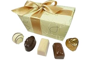 CHOCOLATE EXPRESS Leonidas Gluten Free Belgian Chocolate Gift Box: 22 Deluxe Assorted Chocolates
