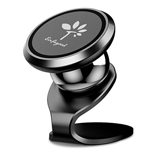 Supporto magnetico auto universale, 360Â Â° rotazione supporto da auto per cellulari, Einfagood riutilizzabile Traceless Strong Magic Sticky base supporto, per iPhone 8Â Plus/x Galaxy S8Â e piÃ¹