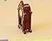 Produktbild ulooie Vintage Miniatur Holz klassischen Schreibtisch Uhr Dekoration für Puppenhaus Möbel