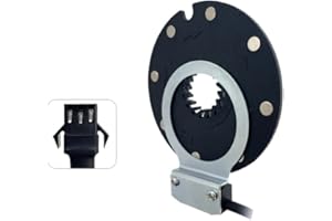 Haptufer Electric Bike Magnetic Power Sensor E-Bike 36/48V Pedal Assist Sensor F-8C Magnets Dual Hall Sensor PAS System Ebike Parts