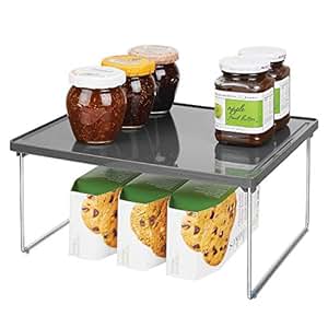 mDesign Küchenregal – Tellerregal für Arbeitsplatte und Küchenschränke