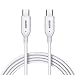 Produktbild ESR USB-C Kabel mit Power Delivery,1.8m USB-C Ladekabel kompatibel mit S10/S10+/S10e/Note 10/Note 10 Plus/S9/S9+/S8/S8+,MacBook Pro,iPad Pro,P30/P30 Pro/P20 Pro,Google Pixel 3/3XL,Nintendo und mehr.
