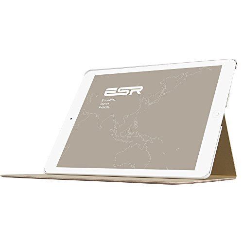 iPad 2 3 4 Hülle, ESR® Illustrator Series PU Ledertasche mit Auto aufwachen/Schlaf Funktion Schutzhülle für iPad 2/3/4 (Gigant Giraffe) - 4
