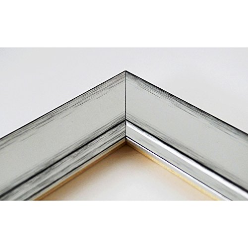 Spiegel Wandspiegel Badspiegel – Dortmund 4,2 – Silber – 200 Größen zur Auswahl – handgefertigt – 30 x 90 – AM – Modern, Shabby, Vintage - 4