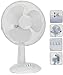 Produktbild Nerd Clear Ventilator Air-Cooler Weiß Stand-Ventilator 45W 30cm 4 Stufen Kühler Raum-Lüfter Luft-Erfrischer Lüftung Turm-Ventilator Venti Raum-Zirkulation Tisch-Ventilator