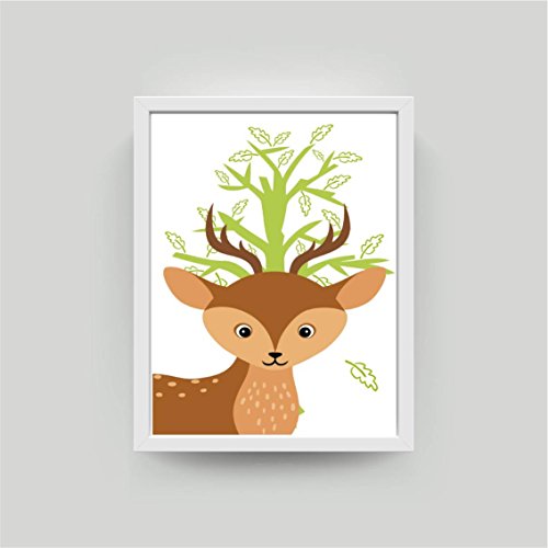 Bild Set Waldtiere DIN A4 Tiere Wandbild K1-K4 - 6