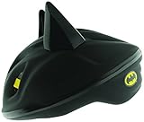 BATMAN Boys' 3D Bat Safety Helmet-Black, 53-56 cm