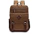 Goatter Genuine Leather and Canvas Material Laptop Backpack RS.2510.00