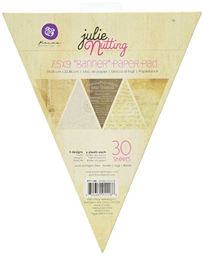 Prima Marketing Julie Nutting Mixed Media Banner Pad