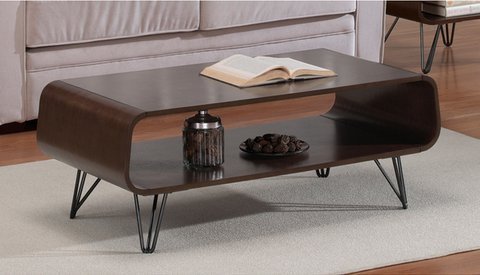 Astro Cool Retro Wood and Metal Coffee Table by Astro