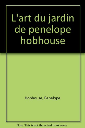 couverture de : L'art du jardin