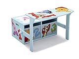 Winnie the Pooh Sitzbank & Schreibtisch mit Stauraum (Blau) - 9