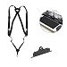 Produktbild LATTCURE DJI Mavic Pro Spark Lanyard 2 in 1 einstellbarer Fernbedienung Schultergurt und Schnalle Schwarz, auch für Phantom 1 / 2 / 3 / 4, Inspire 1 / 2 ohne den Haken