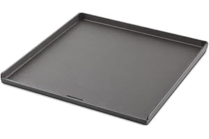 Weber Grill Plate, Cast Iron, Rectangular, Black, 5.0 kg