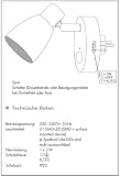 LED Nachtlicht mit Automatikfunktion direkt 230V mit Bewegungssensor Trango TG2635-018 (Chrom) - 2