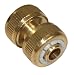 Produktbild Aerzetix: Gartenschlauch Verbindung Gartenschlauch Verbinder Gartenschlauchverlängerung Kupplung 1/2" Metal