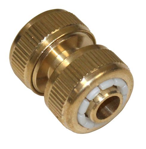 Preisvergleich Produktbild Aerzetix: Gartenschlauch Verbindung Gartenschlauch Verbinder Gartenschlauchverlängerung Kupplung 1 / 2" Metal