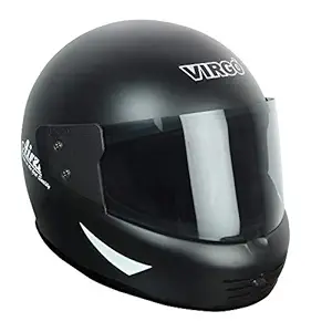 Virgo Airzed Tinted Matt Finish Helmet Visor (Black)