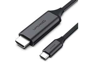 UPGROW Kabel USB-C na HDMI – 4 K przy 60 Hz, kabel USB typu C do HDMI, do MacBooka Pro, MacBooka Air, iPada Pro, iMac Chromebook Pixel