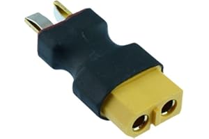 SWITCH ELECTRONICS RC Deans Adaptateur T-plug mâle vers XT60 femelle