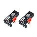 Price comparison product image 2 Pcs Battery Checker,Capacity Battery Tester,Analogue Battery Tester, Battery Checker for AA AAA C D 9V 1.5V Button Cell Batteries