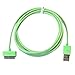 Produktbild High Value 2 Meter 30 Pin USB Kabel / (Grün) compatiable für Apple iPad3, iPad2, Ipad 3G, 3GS, 4, 4S und iPod-Reihe