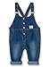 Sanetta Baby Girls' Dungarees Blue Blau (new blue 9438) 3-6 Months