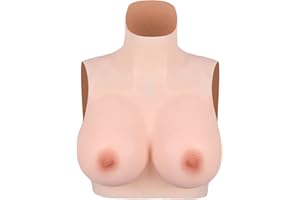 ‎KUMIHO KUMIHO Silikon Brüste Crossdresser Brüste Sissy Kleidung für Transgender, Cosplay, Drag queen - C-G Cup